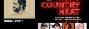 Thomas Rhett To Headline “Amazon Music Presents: Country Heat at CRS” Lineup for 5th annual event includes performances by Frank Ray, Lily Rose, Conner Smith, and Morgan Wade
