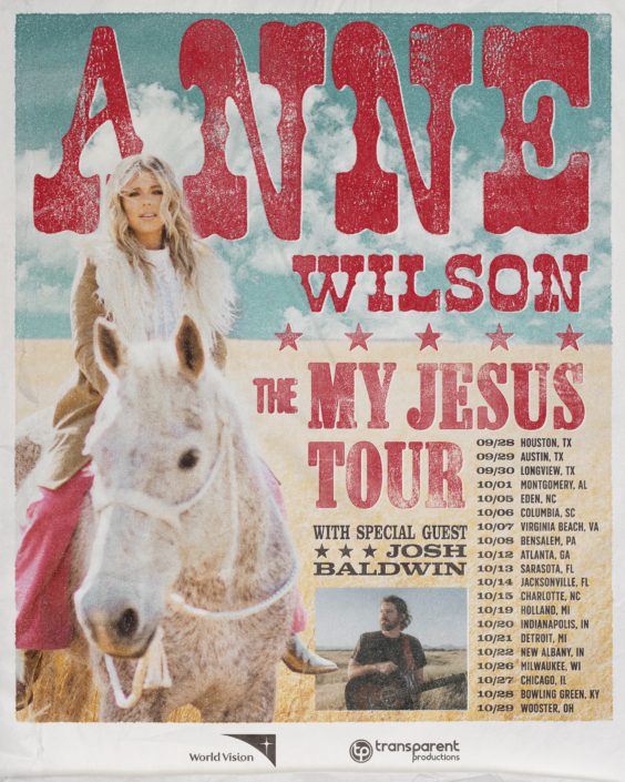 Anne Wilson Plots 20-Date ‘My Jesus Tour’ For Fall