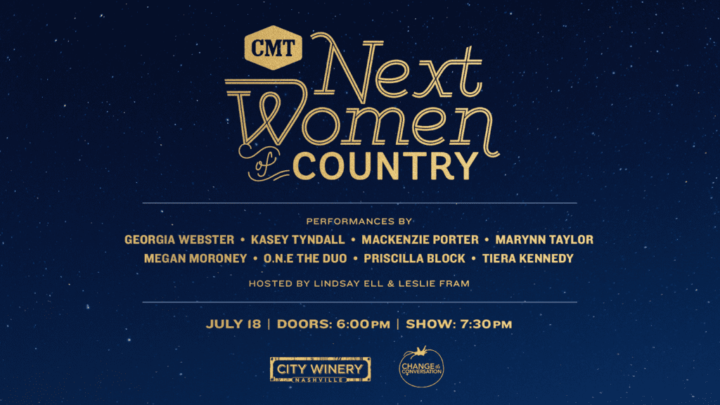 Get Tickets for 2023 Next Women of Country showcase on July 18th at City Winery Nashville