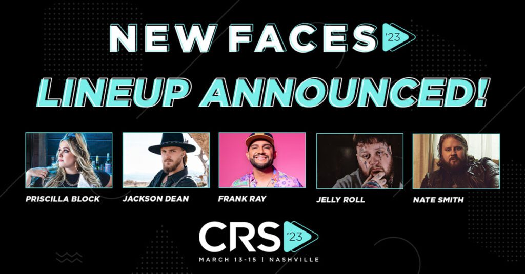CRS 2023 New Faces of Country Music® Show Lineup Announced