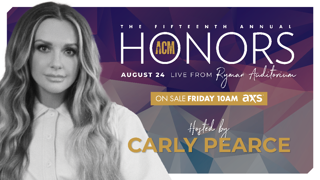 Carly Pearce to Host 15th ACM Honors, Tickets On Sale Friday