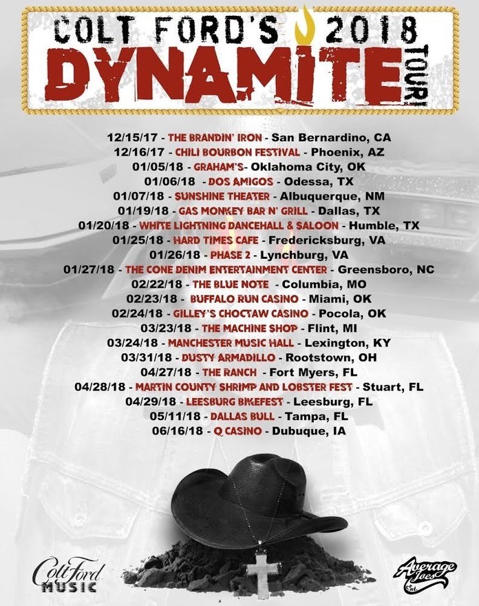 Colt Ford Tour Dates