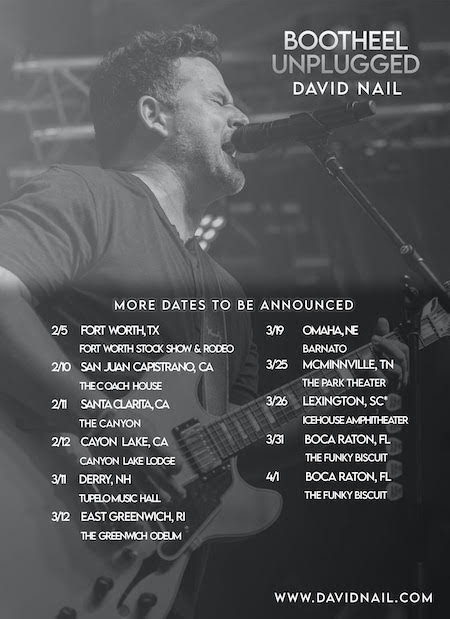 David Nail ‘Unplugs’ for Intimate Early 2022 Bootheel Unplugged Tour