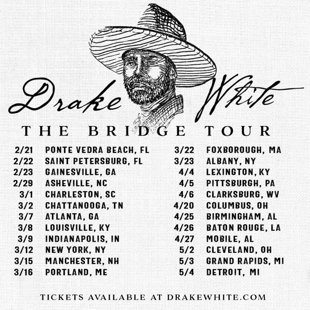 Drake White Tour Dates 2023 & 2024 Setlists News Tickets