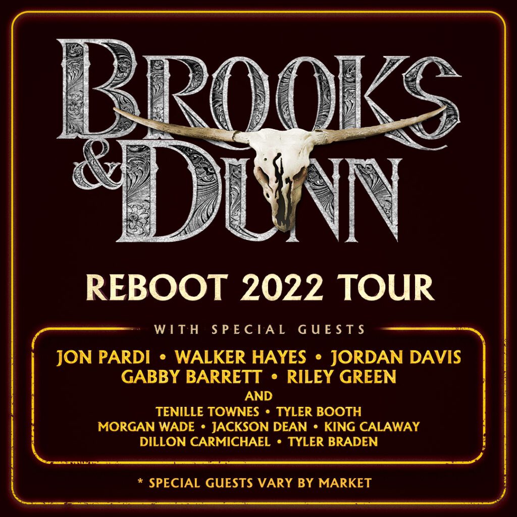 Get Tickets for Brooks & Dunn 2022 Arena Tour