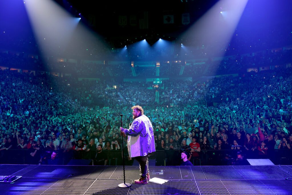 Jelly Roll plays his sold-out hometown Bridgestone Arena concert date 12/9/22. Photo credit: John Shearer
