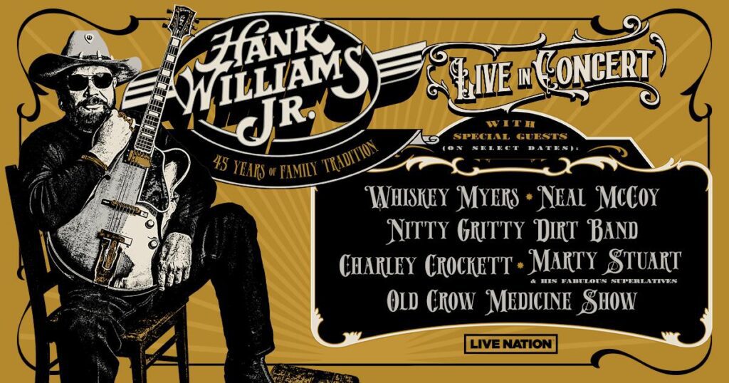 Hank Williams Jr Announces 2024 Tour