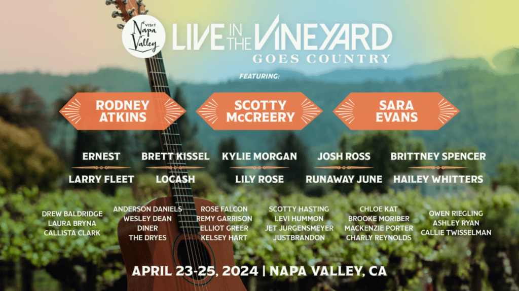 Live In The Vineyard Goes Country