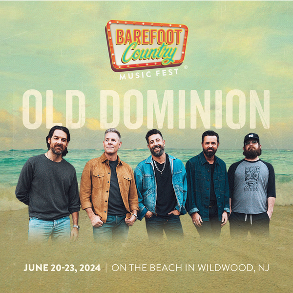 Old Dominion Added to Barefoot Country Music Fest Lineup