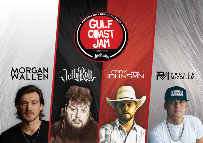 Parker McCollum Announced As Fourth Headliner For 2024 Gulf Coast Jam Presented by Jim Beam