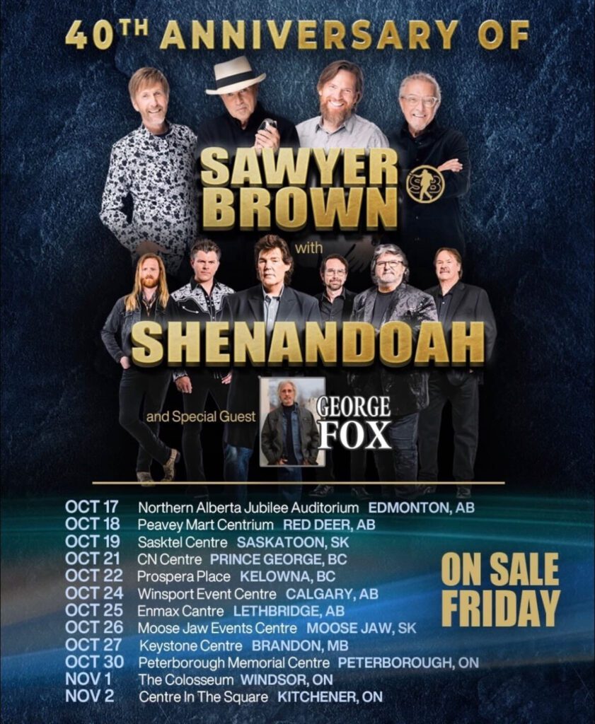 Sawyer Brown joined by Shenandoah for 40th anniversary tour