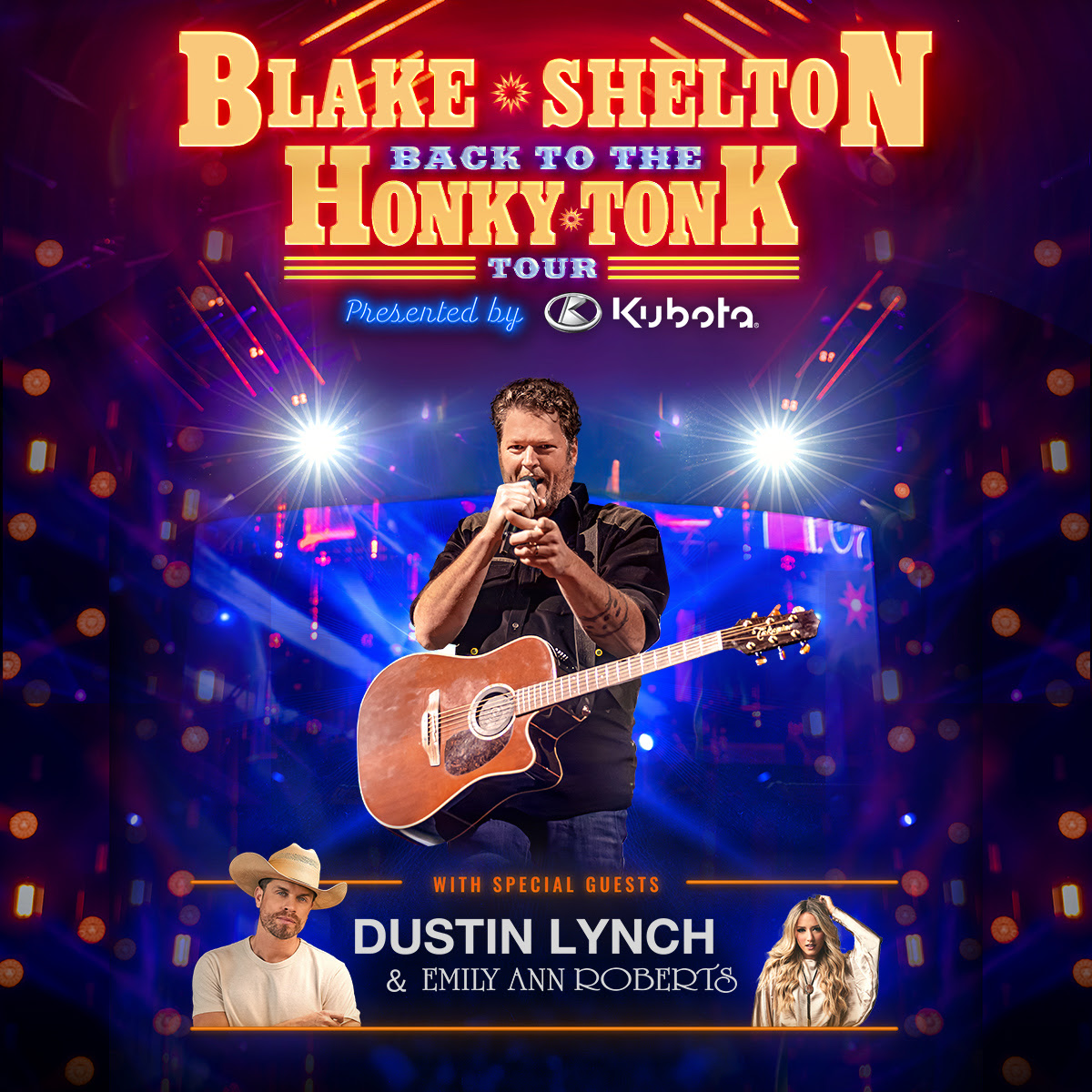 Blake Shelton’s Back To The Honky Tonk Tour