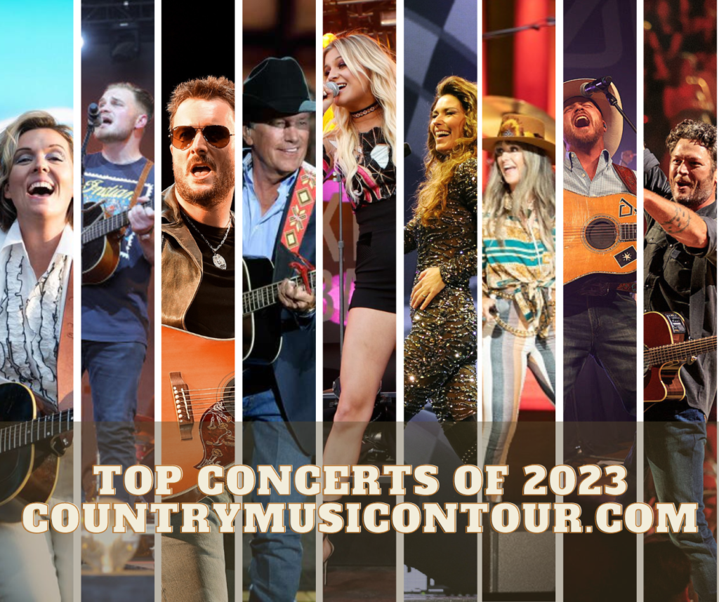 Top Country Concert Tour Tickets of 2023 - Part 1 from Country Music on Tour