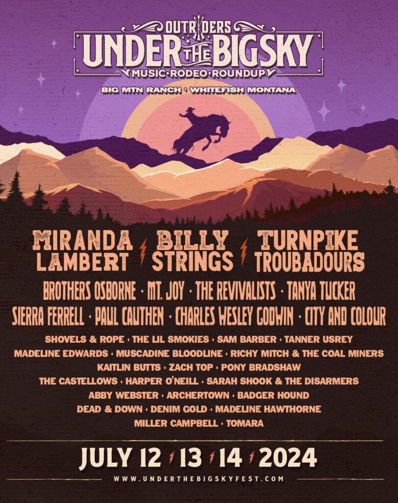 Under The Big Sky Music, Rodeo & Roundup Festival