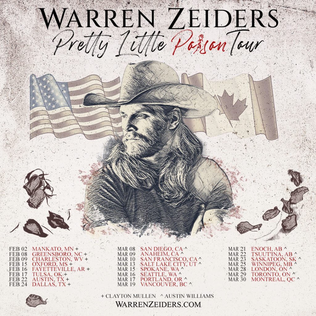 Warren Zeiders Announces 2024 Tour Dates
