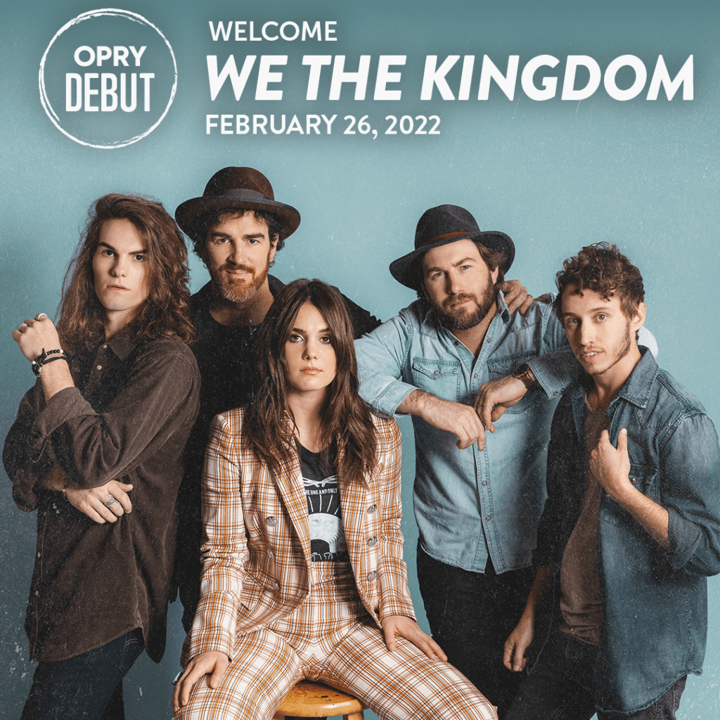 We The Kingdom to make Grand Ole Opry debut